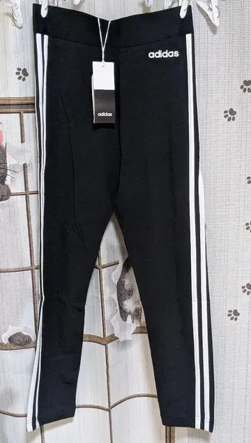 adidas 블랙 스웨트 팬츠