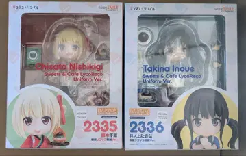 리코리스 리코일 넨도로이드 니시키기 치사토 이노우에 타키나 피규어