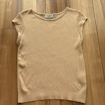 MACKINTOSH 베이지 슬리브리스 니트 38