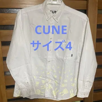 CUNE 옥스퍼드 긴팔 셔츠 화이트