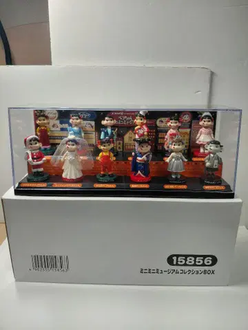 후지야 페코짱 미니미니 뮤지엄 컬렉션 BOX와 고개 흔드는 인형