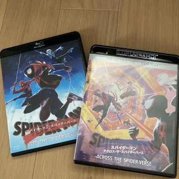 스파이더맨 스파이더버스 blu ray & ULTRA HD