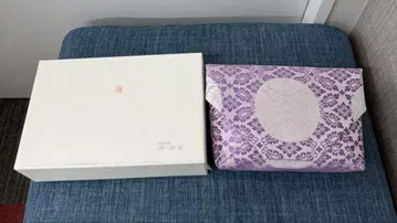 미사용품 교토 사카이마치 고젠 히라시치 스키야부쿠로 후지색