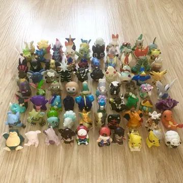 포켓몬 포켓몬스터 포켓몬 키즈 인형 피규어 소프트 비닐 80체
