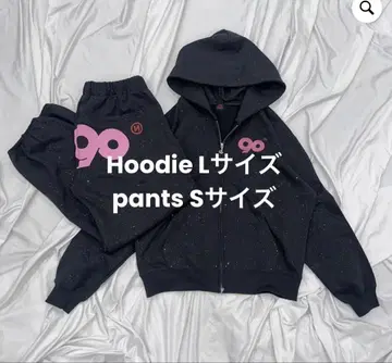 9090girl 90 logo Glitter 셋업