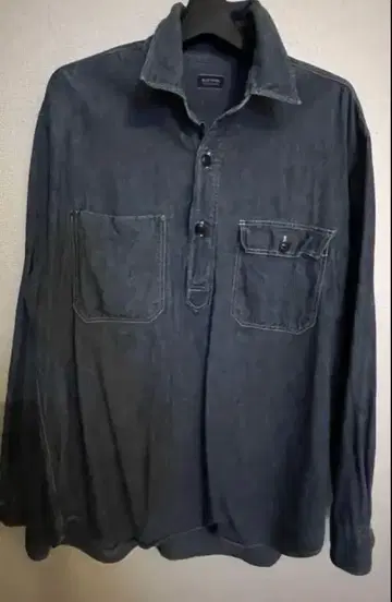 BLUE WORK 인디고 블루 데님 셔츠 M 사이즈