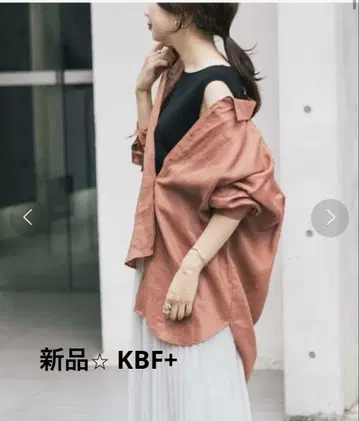 [ 새상품 ] KBF+ Terre de Lin 루즈 셔츠