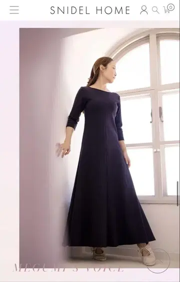 SNIDEL HOME 카미사키 메구미 콜라보 원피스