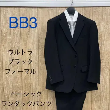 하자품 새상품, 미사용 [ BB3 ] 블랙 포멀 예복 남성용 연중무휴