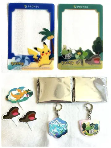 [포켓몬] PRONTO 프로모션 x 포켓몬 콜라보 굿즈 모음 세트