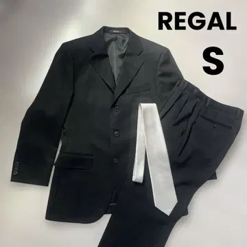 REGAL 남성용 포멀 슈트 예복 블랙 S