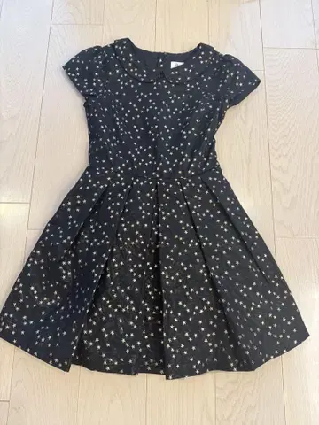 Bonpoint 별 패턴 반팔 원피스 S