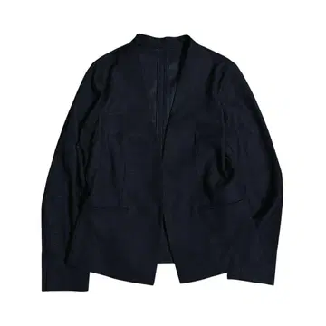 greenlabelrelaxing 노카라 자켓 다크 네이비 36