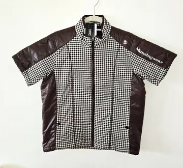 Munsingwear 체크 무늬 자켓
