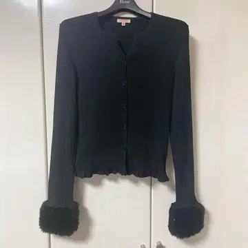 토카 밤비 가디건 블랙