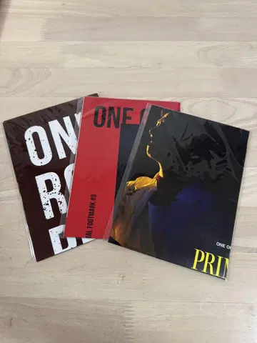 ONE OK ROCK PRIMAL FOOTMARK 포스터 3개 세트