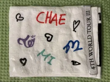 TWICE 4TH WORLD TOUR III 타월