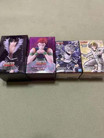 HUNTER x HUNTER 피규어 세트