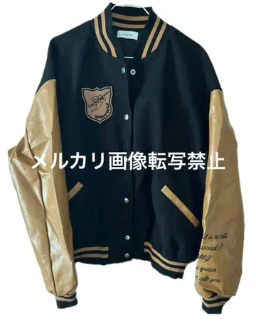 새상품 AINA 자수 패치 BIG 바시티 자켓 INTER FACTORY