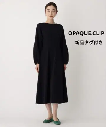 [ 미사용 새상품 ] OPAQUE.CLIP 오페크 플레어 원피스 A라인