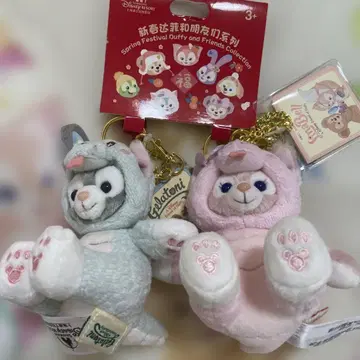 상하이 디즈니 한정판 리나벨 젤라토니 미니 인형 액세서리