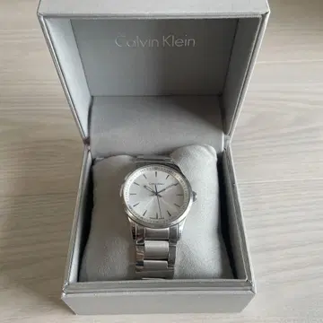 Calvin Klein 남성용 시계 실버