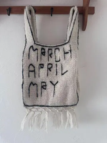 MARCH APRIL MAY 토트백 니트백
