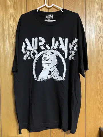 AIR JAM 2012 XL 블랙 T셔츠