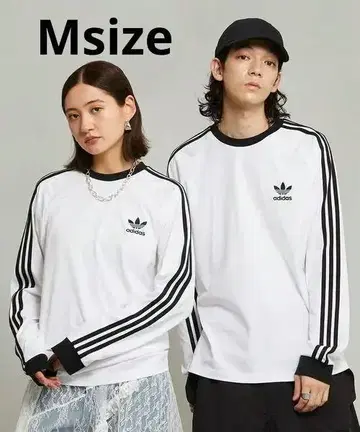 아디컬러 클래식 쓰리 스트라이프 롱T 아디다스 오리지널