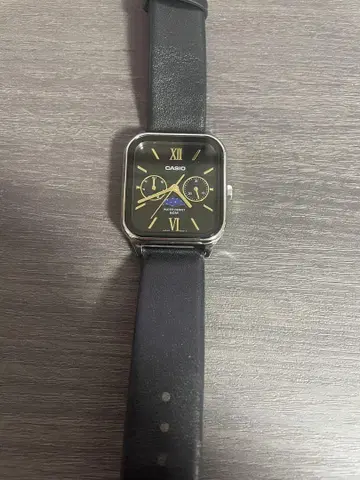 CASIO 스퀘어 케이스 MTP-M305L-1A2V
