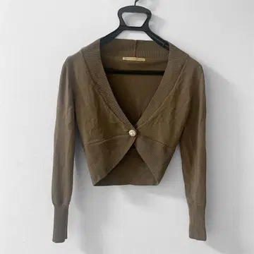 빔즈 [ 새상품급 ] 볼레로 긴팔 가디건