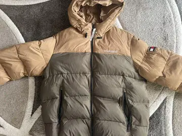 TOMMY HILFIGER 후드 부착 다운 자켓 XL 사이즈