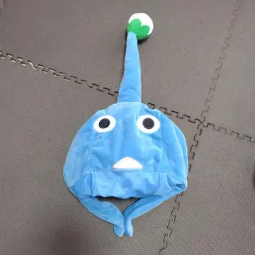 파란색 피크민 모자