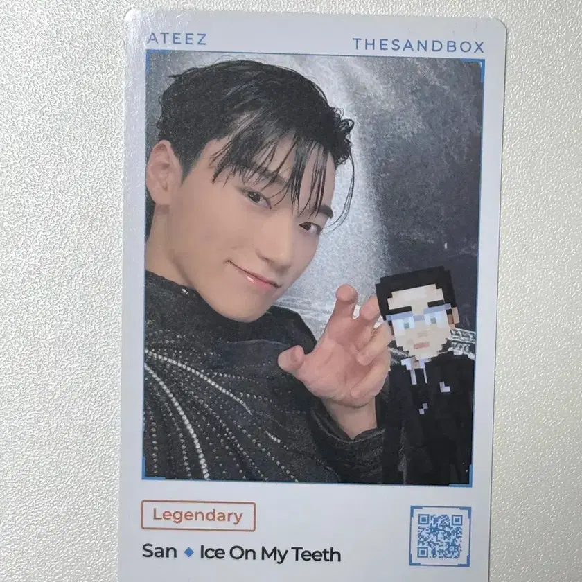 ATEEZ サン　최산　直筆サインチェキ Shop ateez san on Bunjang Global Site - No more Korean account!