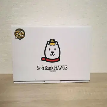 SoftBank HAWKS 75주년 기념 오토상 페이스타월 2장 세트