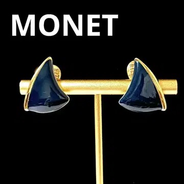 MONET 모네 귀찌 삼각형 골드 vintage 빈티지