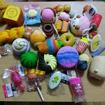 디저트형 실리콘 완구 세트