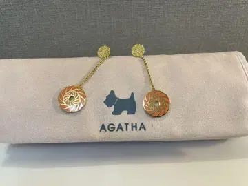 AGATHA 플라워 모티브 귀걸이