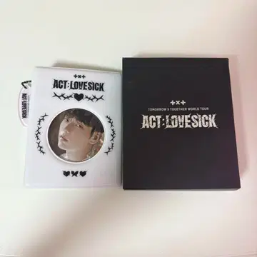 TXT 수빈 포토 카드 바인더 ACT LOVE SICK