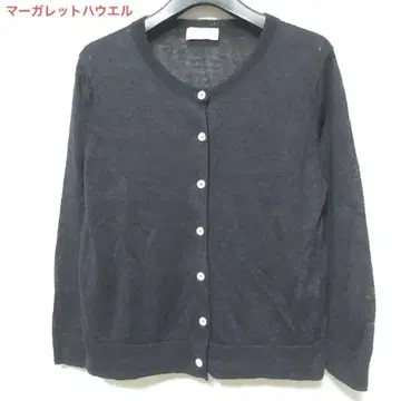 마가렛호웰 앞 버튼 V넥 가디건 사이즈 2