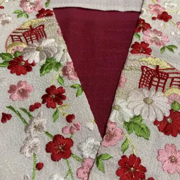 장식용 깃 기모노 자수 장식용 깃 카라 일본 의류