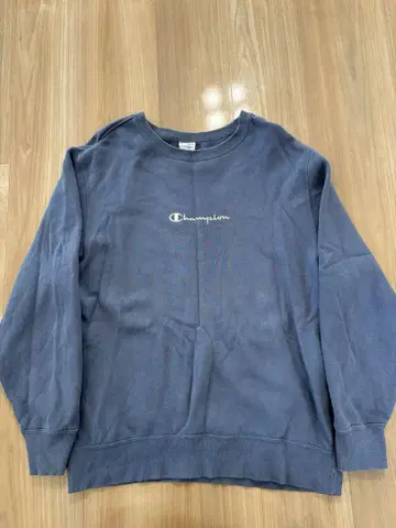 Champion 네이비 트레이닝복 남성용 L 사이즈 파랑 속기모