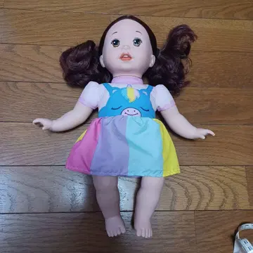 컬러풀 유니콘 드레스 인형 약 40cm Mattel 마텔