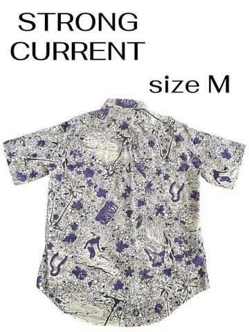 STRONG CURRENT 알로하 셔츠 M 사이즈