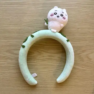 치이카와 파크 머리띠 풀 뽑기