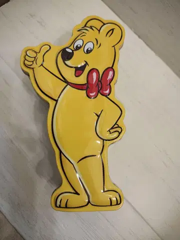 새상품급 HARIBO 골드베어 캔 헤이세이 레트로
