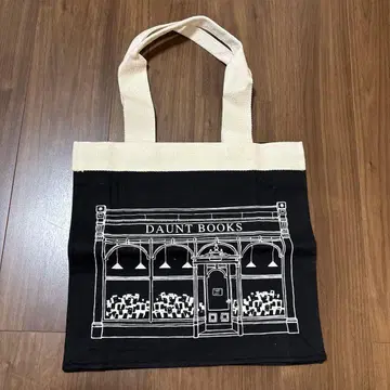 새상품 DAUNT BOOKS 토트백 블랙