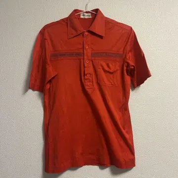 PIERRE CARDIN 피케 셔츠 선명한 빨간색이 인상적
