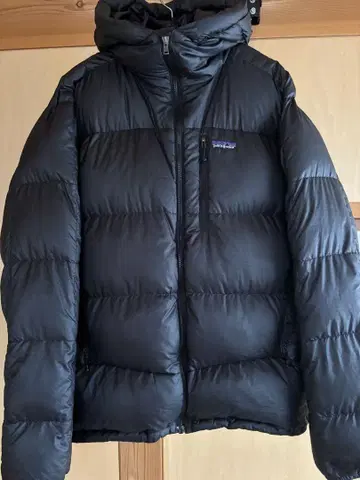 Patagonia 블랙 피츠로이 다운