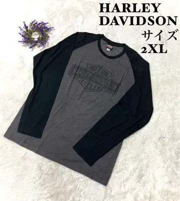 [ 인기 ] 할리데이비슨 긴팔 티셔츠 T셔츠 롱T 빅 로고 블랙